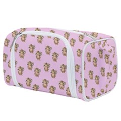 Angel Cherub Pink Toiletries Pouch by snowwhitegirl