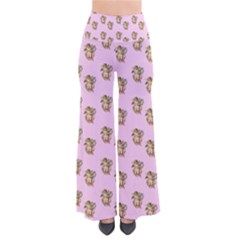 Angel Cherub Pink So Vintage Palazzo Pants by snowwhitegirl