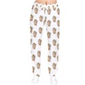 Angel Cherub White Women velvet Drawstring Pants View1