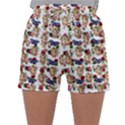 Angel Cherub Butterflies White Sleepwear Shorts View1