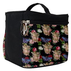 Angel Cherub Butterflies Black Make Up Travel Bag (small) by snowwhitegirl