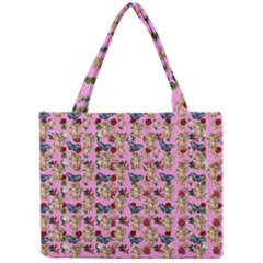 Angel Cherub Butterflies Pink Mini Tote Bag by snowwhitegirl