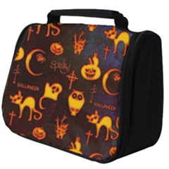 Funny Halloween Design Full Print Travel Pouch (big) by FantasyWorld7