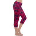 The Dark Moon Fell In Love With The Blood Moon Decorative Capri Yoga Leggings View3