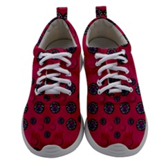 The Dark Moon Fell In Love With The Blood Moon Decorative Women Athletic Shoes by pepitasart