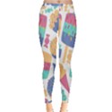 Icecream Pattern Pastel Sumer Inside Out Leggings View1