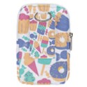 Icecream Pattern Pastel Sumer Belt Pouch Bag (Large) View2