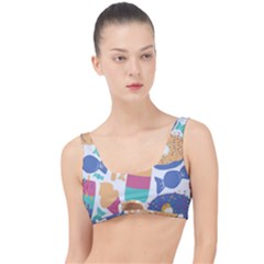 Icecream Pattern Pastel Sumer The Little Details Bikini Top