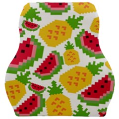 Watermelon Pattern Se Fruit Summer Car Seat Velour Cushion  by Vaneshart