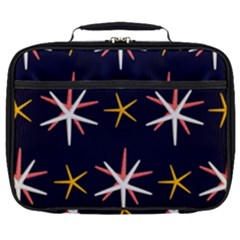 Sea Stars Pattern Sea Texture Full Print Lunch Bag by Vaneshart