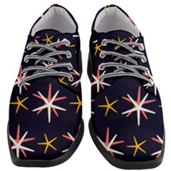 Sea Stars Pattern Sea Texture Women Heeled Oxford Shoes