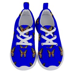 Butterfly Pattern Blue Insects Running Shoes by Vaneshart