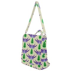 Thistles Purple Flora Flowering Crossbody Backpack by Vaneshart