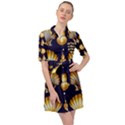 Snails See Shells Golden Belted Shirt Dress View1