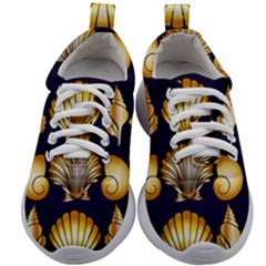 Snails See Shells Golden Kids Athletic Shoes