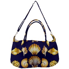 Snails See Shells Golden Removal Strap Handbag by Vaneshart