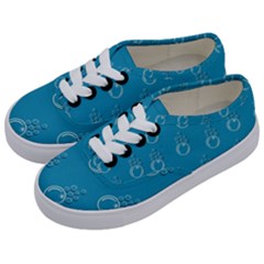 Bubble Group Pattern Abstract Kids  Classic Low Top Sneakers by Vaneshart