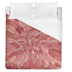 Texture Stained Glass Window Colors Duvet Cover (queen Size) by Vaneshart