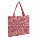 Texture Stained Glass Window Colors Zipper Medium Tote Bag View2