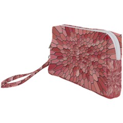 Texture Stained Glass Window Colors Wristlet Pouch Bag (small)