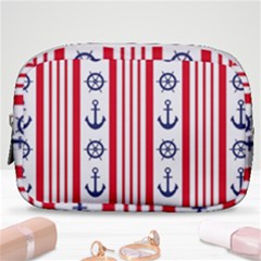 Nautical Papers Nautical Background Make Up Pouch (small) by Vaneshart