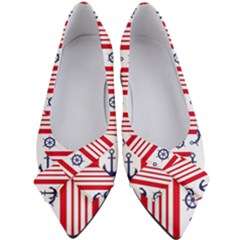 Nautical Papers Nautical Background Women s Bow Heels