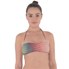 Texture Digital Painting Digital Art Halter Bandeau Bikini Top by Vaneshart