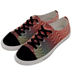 Texture Digital Painting Digital Art Men s Low Top Canvas Sneakers by Vaneshart