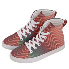 Texture Digital Painting Digital Art Men s Hi-top Skate Sneakers by Vaneshart