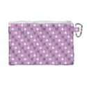 Abstract Pattern Geometry Gradient Canvas Cosmetic Bag (Large) View2