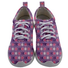 Abstract Pattern Geometry Gradient Mens Athletic Shoes