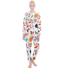 Pattern Pumpkins Autumn Women s Lounge Set by Vaneshart