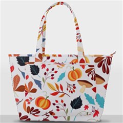 Pattern Pumpkins Autumn Back Pocket Shoulder Bag 