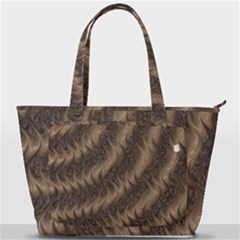 Texture Butterfly Skin Waves Back Pocket Shoulder Bag 