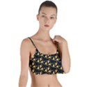 Abstract Pattern Layered Top Bikini Top  View1