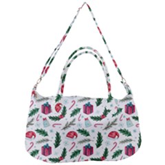 Christmas Background Removal Strap Handbag