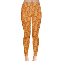 Halloween Background Leggings  by Vaneshart