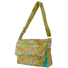 Texture Abstract Background Colors Full Print Messenger Bag (s) by Vaneshart