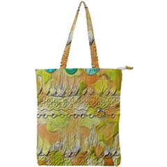 Texture Abstract Background Colors Double Zip Up Tote Bag by Vaneshart