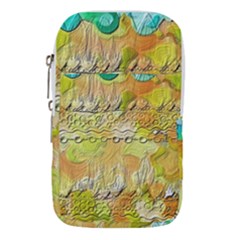 Texture Abstract Background Colors Waist Pouch (small)