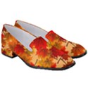 Wallpaper Background Autumn Fall Women s Classic Loafer Heels View3