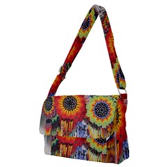 Crafts Art Necklace Bracelet Full Print Messenger Bag (m)