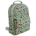 Pine Cone Pattern Autumn Flap Pocket Backpack (Large) View2