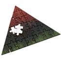 Texture Hatched Stamping Tissue Wooden Puzzle Triangle View3