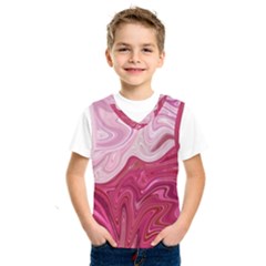 Liquid Marble Trending Abstract Paint Kids  Sportswear by Vaneshart