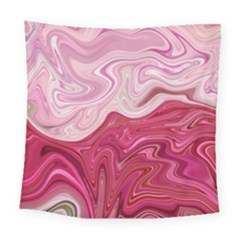 Liquid Marble Trending Abstract Paint Square Tapestry (large) by Vaneshart