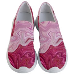 Liquid Marble Trending Abstract Paint Women s Lightweight Slip Ons by Vaneshart