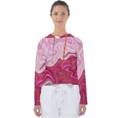 Liquid Marble Trending Abstract Paint Women s Slouchy Sweat by Vaneshart