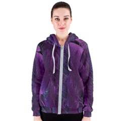 Abstract Form Pattern Texture Women s Zipper Hoodie by Vaneshart