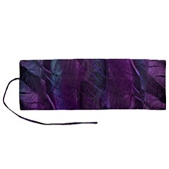 Abstract Form Pattern Texture Roll Up Canvas Pencil Holder (m) by Vaneshart